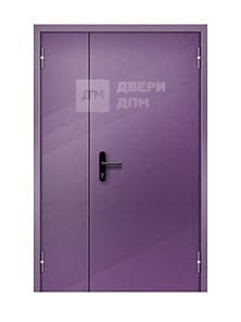 Противопожарная дверь ДПМ-02 EI-45 полуторная глухая утепленная